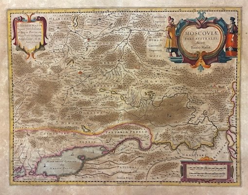 Moscoviae Pars Australis. Auctore Isaco Massa