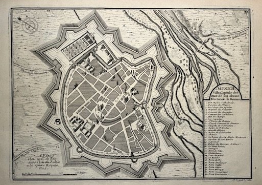 Munich. Ville Capitale des Etats de son Altesse Electorale de … | Immagine principale