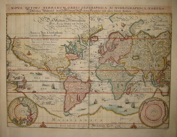 Nova totius terrarum orbis geographica ac hydrographica tabula