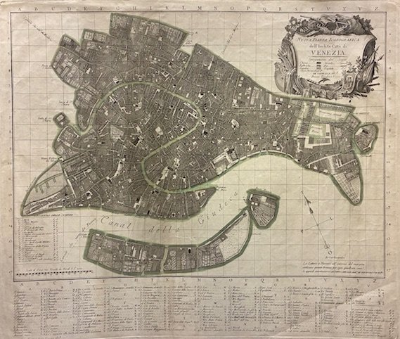Nuova pianta iconografica dell’inclita città di Venezia