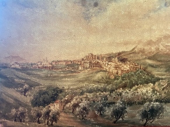 Panorama. Sessa Aurunca