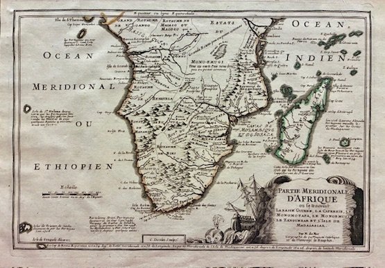 Partie meridionale de l’Afrique ou se trouvent la basse Guinée, …