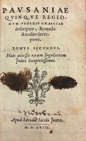 Pausaniae Decem regionum veteris Graeciae descriptio, totidem libris comprehensa, Romulo … | Immagine Gallery 3