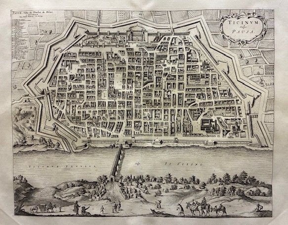 Pavie. Ville du Duché de Milan - Ticinum vulgo Pavia | Immagine principale