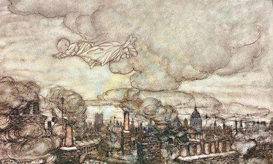 Peter Pan in Kensington Gardens with drawings by Arthur Rackham