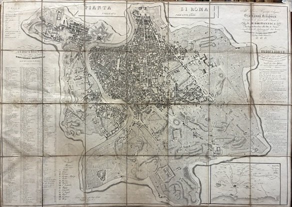 Pianta di Roma publicata nell’anno 1835 | Immagine principale