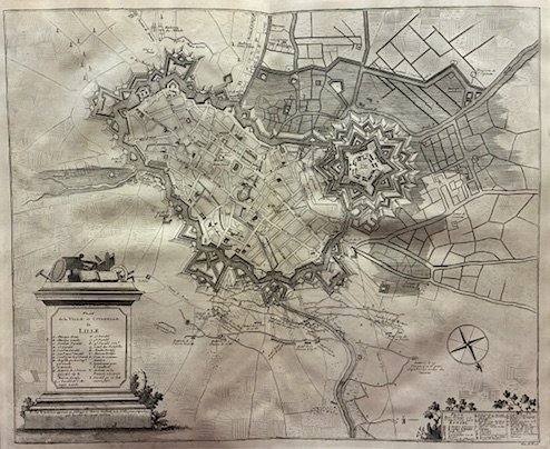 Plan de la Ville et Citadelle de Lille