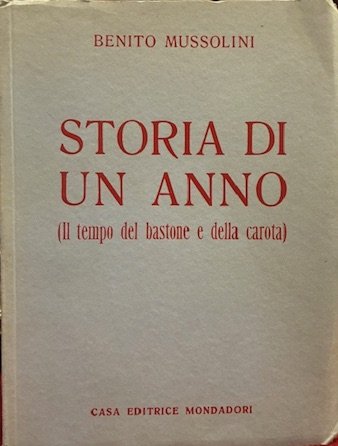 Storia di un anno (il tempo del bastone e della …