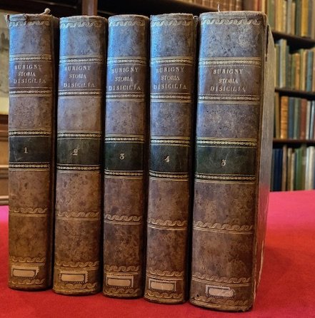 Storia generale di Sicilia del signor De Burigny, tradotta dal … | Immagine principale