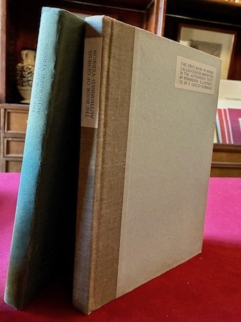 The Book of Genesis. Now printed in the authorised version …
