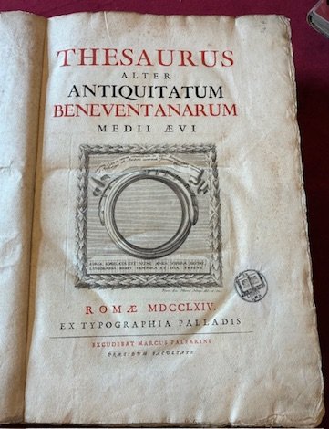 Thesaurus Antiquitatum Beneventanarum