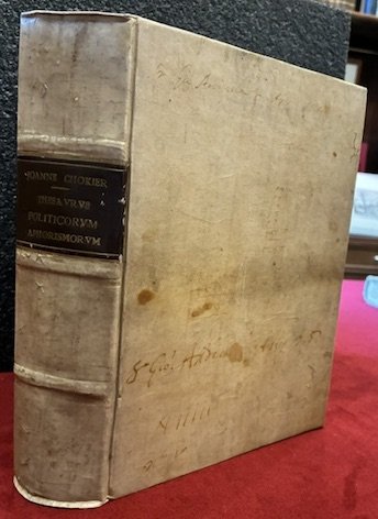 Thesaurus politicorum aphorismorum: in quo principium, consiliariorum, aulicorum institutio propriè … | Immagine Gallery 2