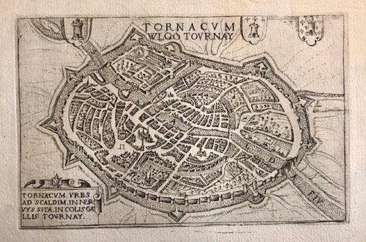 Tornacum wlgo Tournay (Tournai)