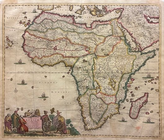 Totius Africae accuratissima tabula