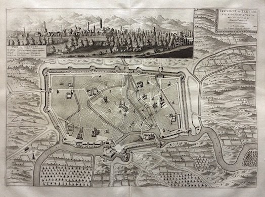 Trevigny ou Trevise. Ville de l’Etat de Venise. Elle est … | Immagine principale