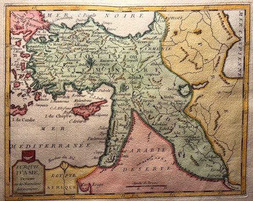 Turquie d’Asie, dressée sur les observations astronomiques