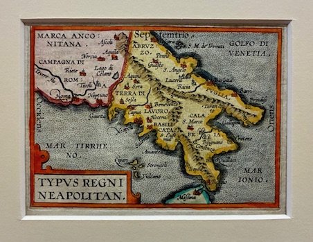 Typus Regni Neapolitan. - Regnum Neapolitanum