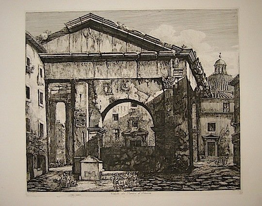 Veduta dei Portici d’Ottavia