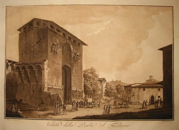 Veduta della Porta S. Frediano