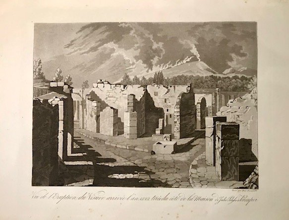 Vue de l’Eruption du Vesuve arrivée l’an 1822 tirée du …