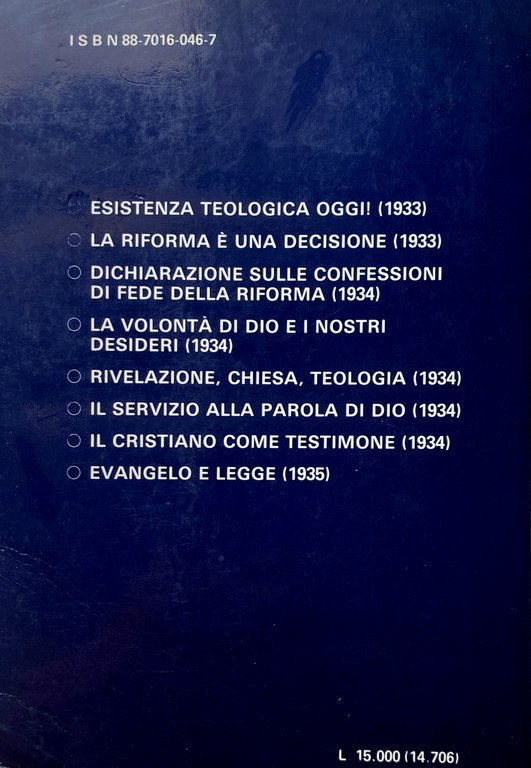 VOLONTÀ DI DIO E DESIDERI UMANI L'INIZIATIVA TEOLOGICA NELLA GERMANIA …