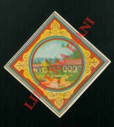 Etichette cromo per scatola da sigari.