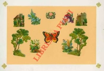 Dieci, tra mazzi di fiori, castelli, farfalla, alberi.