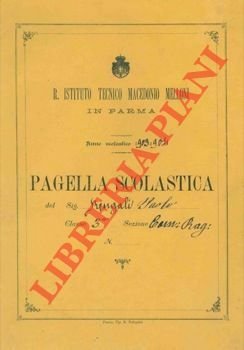 R. Istituto Tecnico M. Melloni in Parma. Anno scolastico 1901/02, …