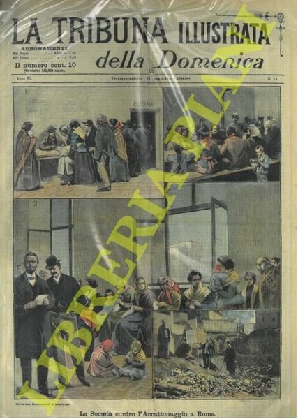 La Società contro l'accattonaggio a Roma.