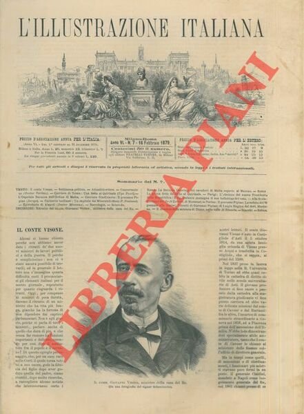L'Illustrazione Italiana. 1879.