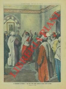Le sottomissioni in Cirenaica. I capi della tribù Anaghir giurano fedeltà all'Italia.