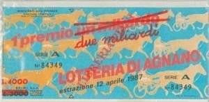 Lotteria di Agnano.