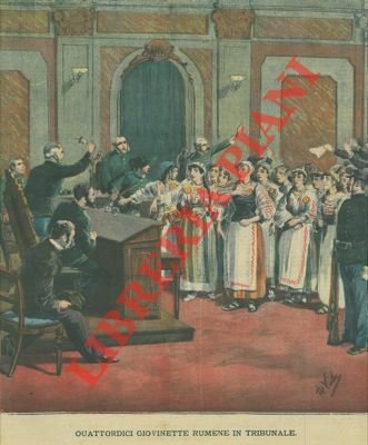 Quattordici giovinette rumene in tribunale. | Immagine principale