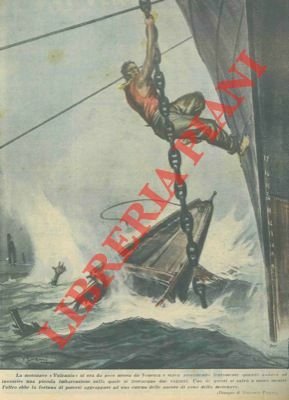 La motonave "Vulcania" si era da poco mossa da Venezia quando investiva una piccola barca su cui erano due ragazzi. Uno si salvò a nuoto, l'altro si aggrappò ad una catena delle ancore di prua della motonave.