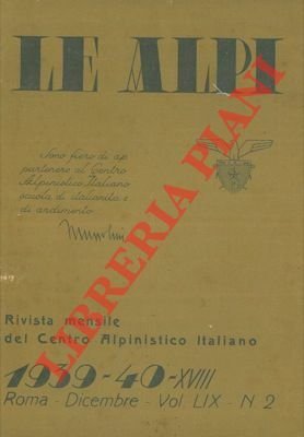 Le Alpi. Rivista mensile del Centro Alpinistico Italiano.