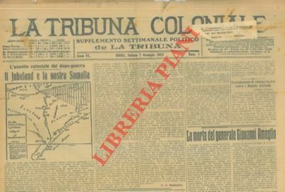 La Tribuna Coloniale. Supplemento settimanale politico de La Tribuna.