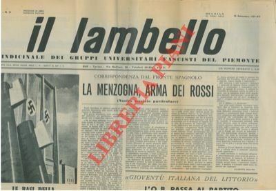 Il lambello. Quindicinale dei gruppi universitari fascisti del Piemonte.