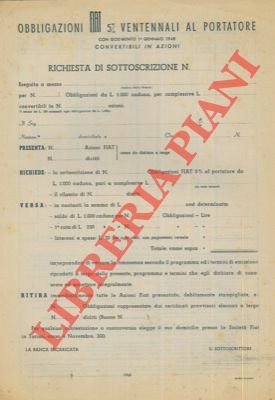 Obbligazioni, titoli.