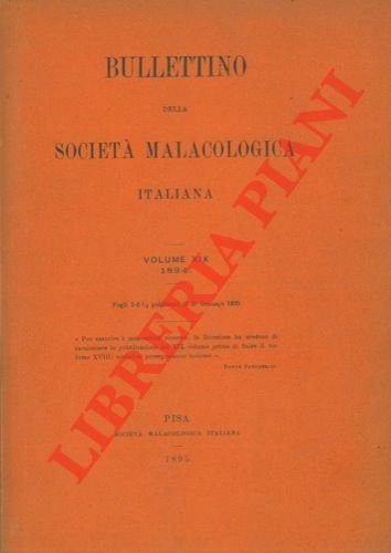 Bullettino della Società Malacologica Italiana.
