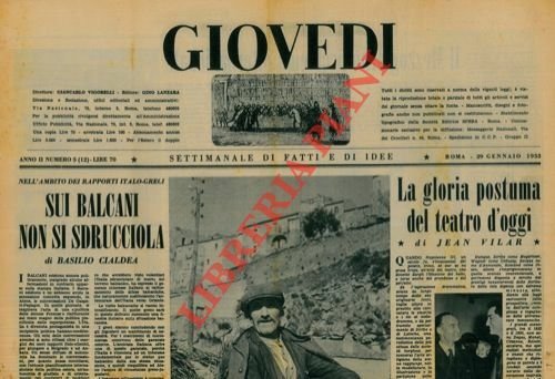 Sud. Grande settimanale di attualità europea.