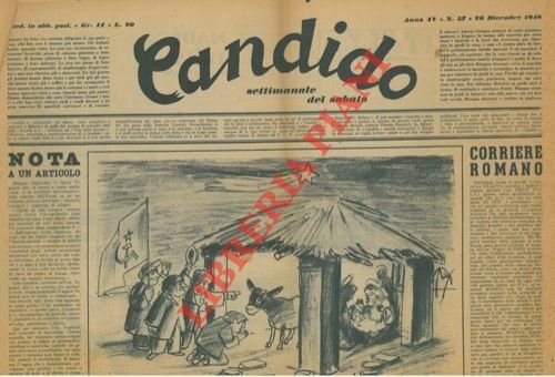 Candido. Settimanale del sabato.