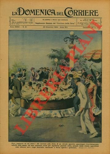 Gli invitati alla festa di un circolo sportivo americano s'avvicinavano, …