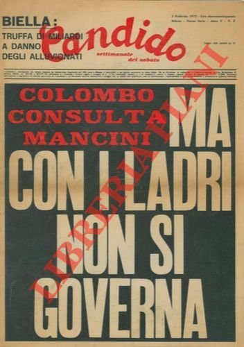 Candido. Settimanale del sabato.