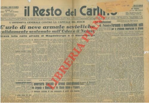 La battaglia per Bologna. L'avversario bloccato in strenui combattimenti fra … | Immagine principale