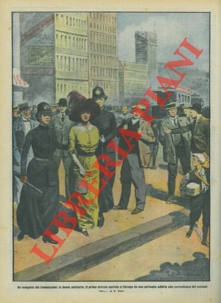 Le conquiste del femminismo: le donne poliziotte. Il primo arresto …