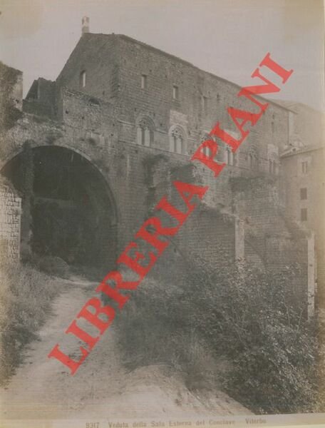 Viterbo. Veduta della Sala esterna del Conlcave.