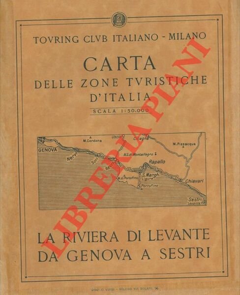 La Riviera di Levante da Genova a Sestri. Carta delle …