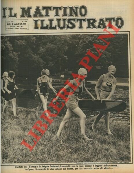 L'estate sul Tamigi: le brigate balneari femminili, con le loro piccole e leggere imbarcazioni, risalgono lietamente le rive erbose del fiume, per far merenda sotto gli alberi.