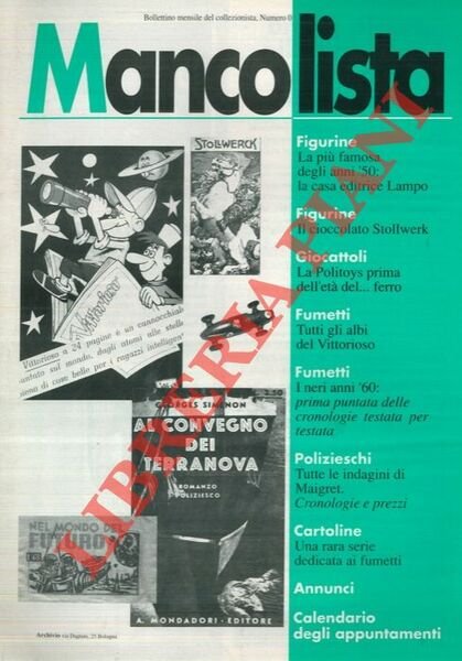 Mancolista. Bollettino mensile del collezionista. | Immagine Gallery 1