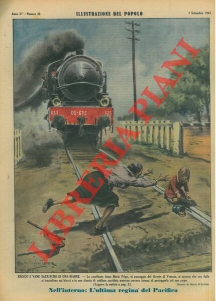 Eroico e vano sacrifizio di una madre. La casellante Anna …